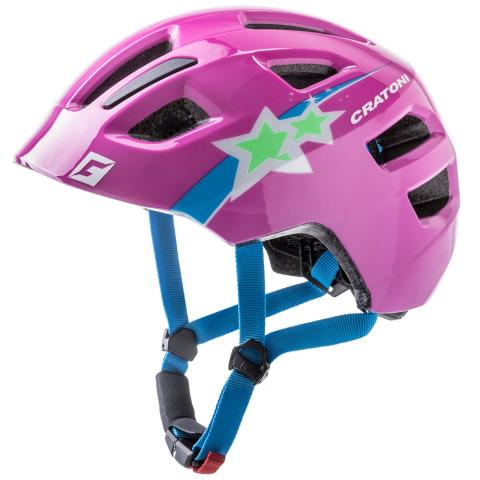 Child helmet Cratoni Maxter purple star