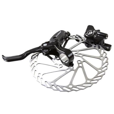 HYDRO CLARKS CLOUT 1 DISC BRAKE BLACK WITH 160MM DISC