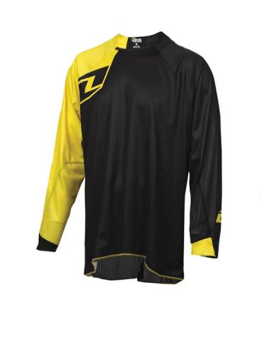 JERSEY ONE VAPOR SOLID BLACK / YELLOW