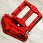 SB3 SHELTER PEDALS Couleur : red