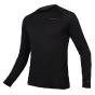 Camiseta ENDURA de manga larga de lana Merino BAABAA Couleur : negro