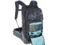 Mochila protectora EVOC Trail Pro 10L 2021 negro grey