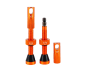 Válvulas MK2 Tubeless de Peaty CNC 42 mm Couleur : Orange