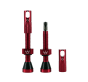 Válvulas MK2 Tubeless de Peaty CNC 60mm Couleur : rojo