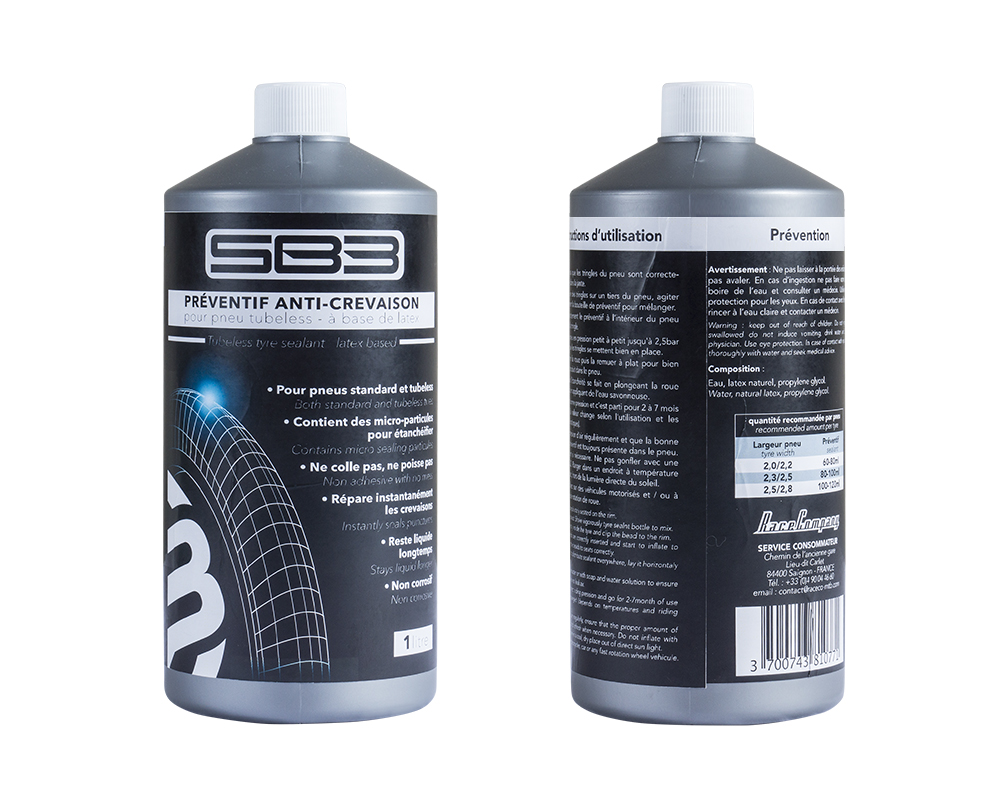 Liquide préventif tubeless - SB3 1L