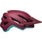 CASQUE BELL 4FORTY BORDEAUX TURQUOISE